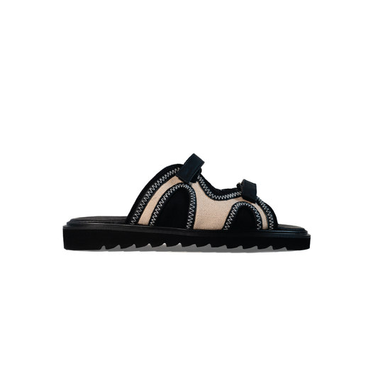 Marsh slides handmade shoes right side