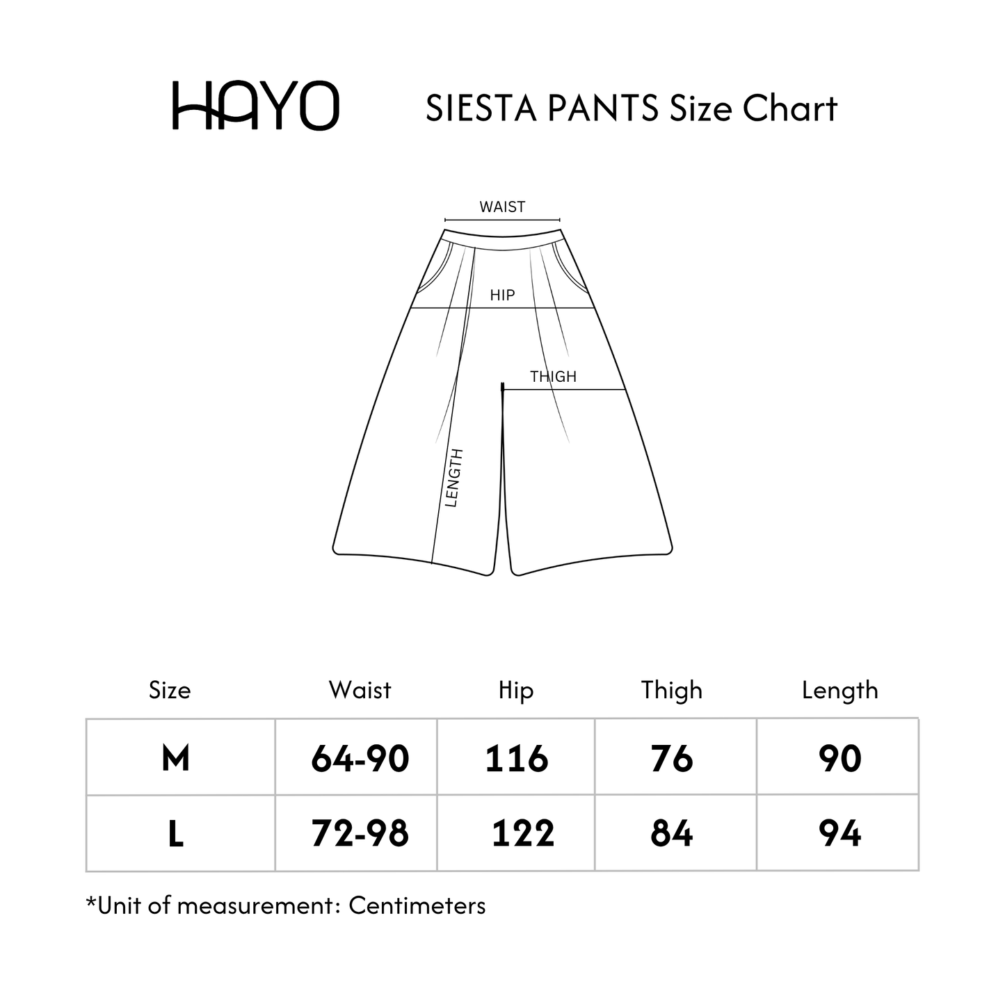 SIESTA PANTS IN ULING