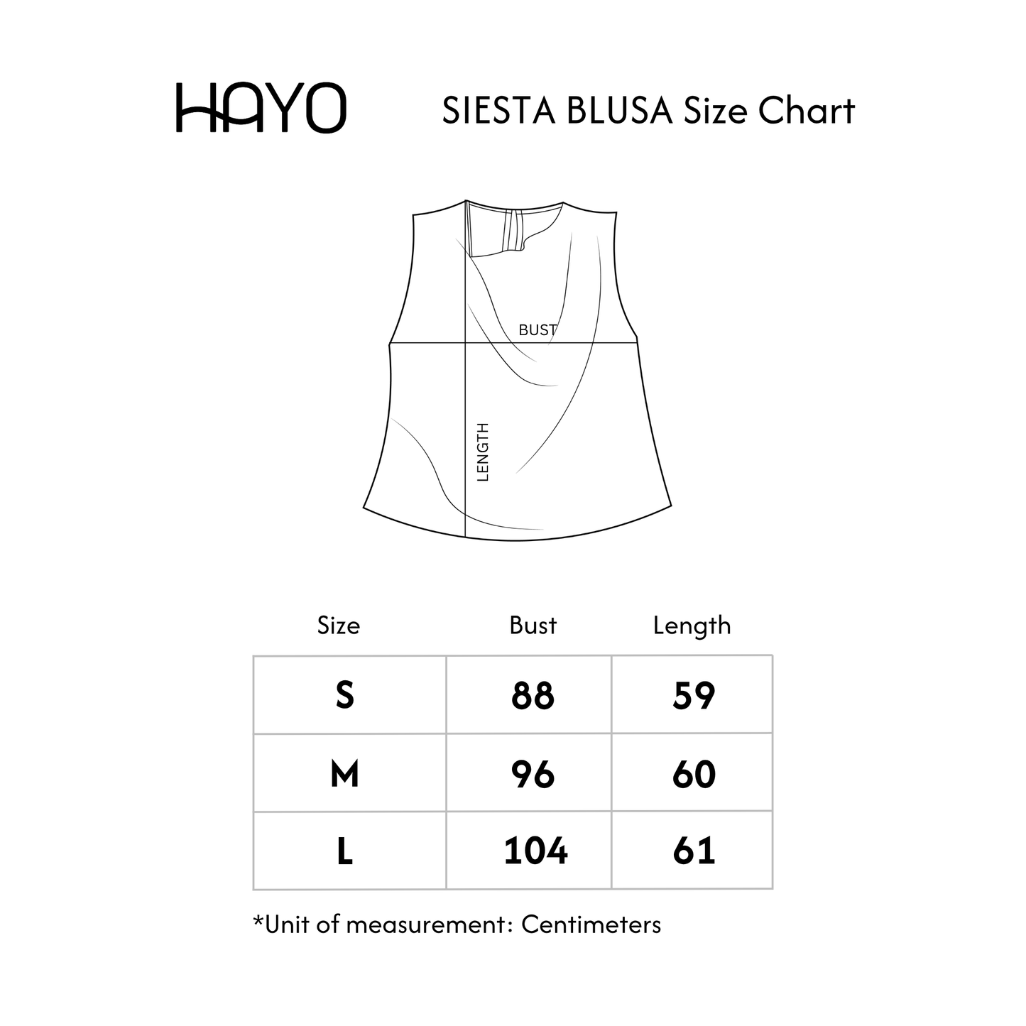 SIESTA BLUSA IN KALACHUCHI